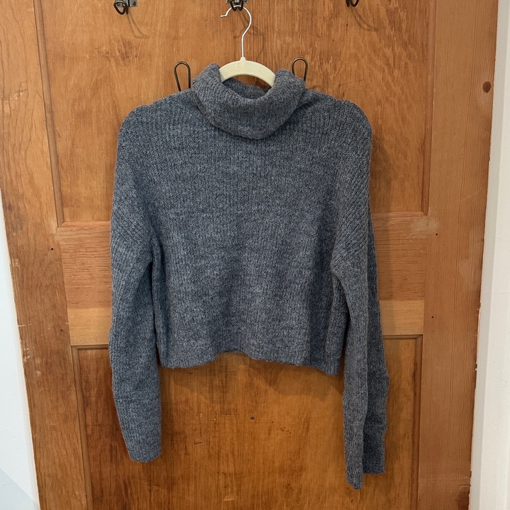 Wild Fable Charcoal Turtleneck Sweater